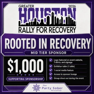 ROOTED IN RECOVERY - Sponsorship